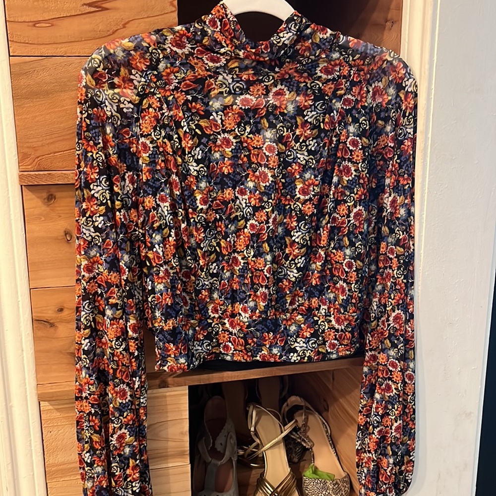 NWT Free People Sheer Top - Small